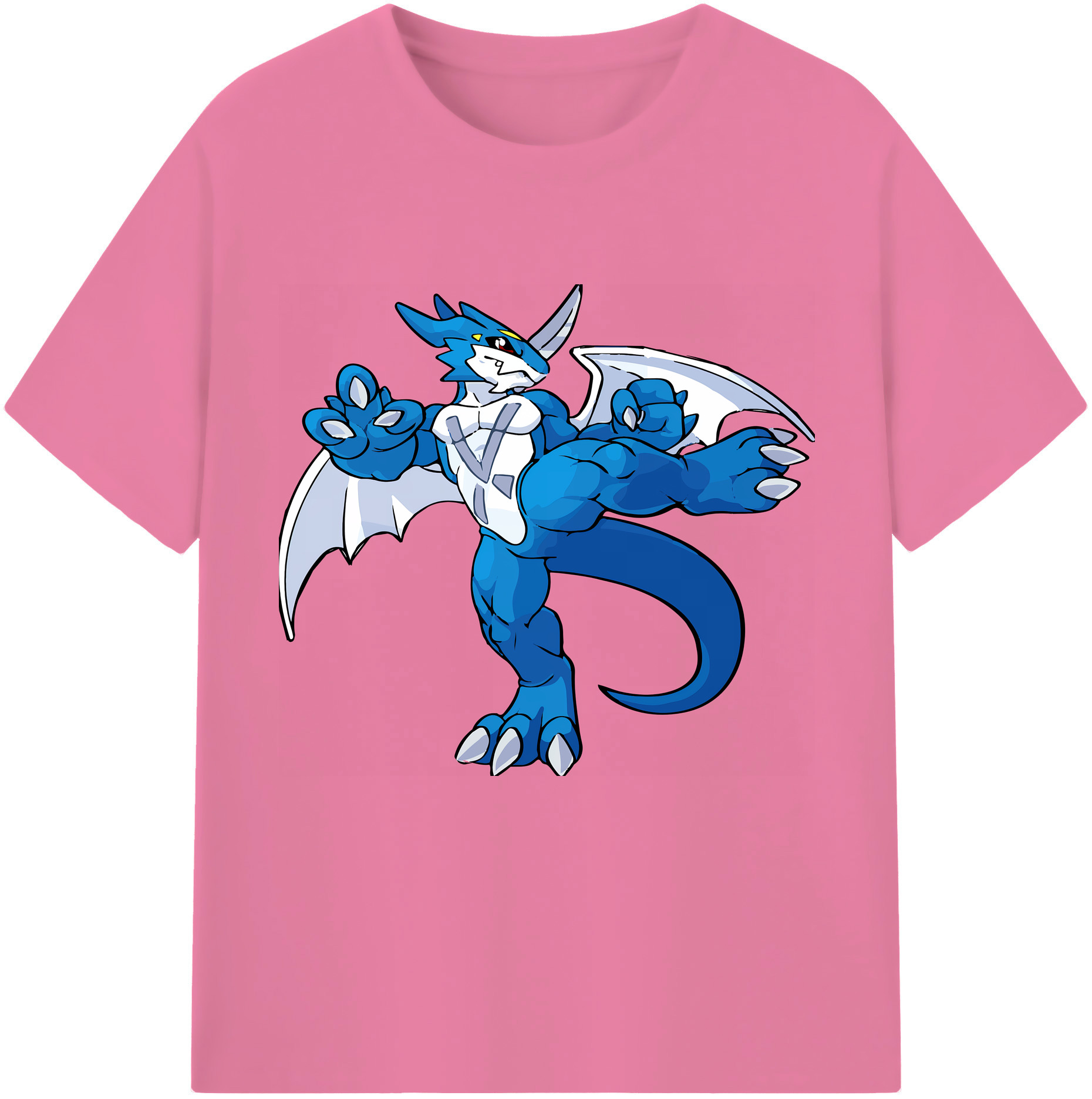 （画像用） Digimon デジタルモンスター/デジモン 綿100％半袖Tシャツ（フロントプリント）